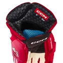 CCM JetSpeed FT6 Pro Red/White Junior Hokikesztyűk