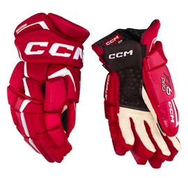 CCM JetSpeed FT6 Pro Red/White Junior Hokikesztyűk