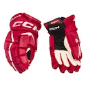 CCM JetSpeed FT6 Red/White Senior Hokikesztyűk