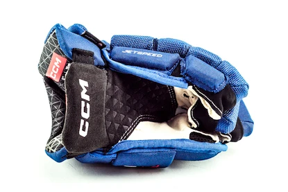 CCM JetSpeed FT6 Royal/White Junior Hokikesztyűk 12 hüvelyk