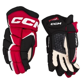 CCM JetSpeed FT680 Black/Red/White Senior Hokikesztyűk