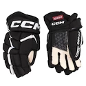 CCM JetSpeed FT680 Black/White Junior Hokikesztyűk 12 hüvelyk