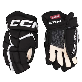 CCM JetSpeed FT680 Black/White Junior Hokikesztyűk