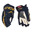 CCM JetSpeed FT680 Navy/Sunflower Junior Hokikesztyűk