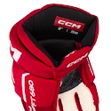 CCM JetSpeed FT680 Red/White Junior Hokikesztyűk