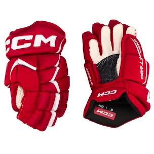 CCM JetSpeed FT680 Red/White Junior Hokikesztyűk 11 hüvelyk