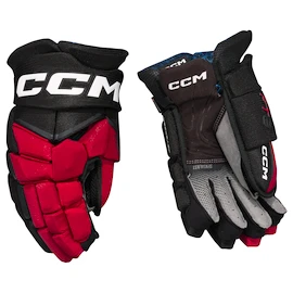 CCM JetSpeed FT8 Black/Red/White Senior Hokikesztyűk