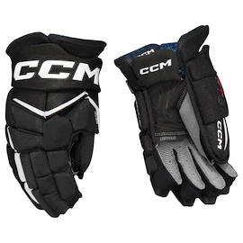 CCM JetSpeed FT8 Black/White Senior Hokikesztyűk
