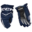 CCM JetSpeed FT8 Navy/White Senior Hokikesztyűk