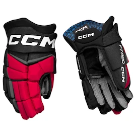 CCM JetSpeed FT880 Black/Red/White Senior Hokikesztyűk