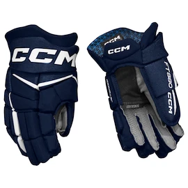 CCM JetSpeed FT880 Navy/White Senior Hokikesztyűk