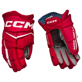 CCM JetSpeed FT880 Red/White Senior Hokikesztyűk