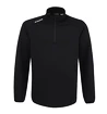 CCM  LOCKER ROOM FLEECE 1/4 ZIP Black Férfi-melegítőfelső