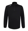 CCM  LOCKER ROOM FLEECE 1/4 ZIP Black Férfi-melegítőfelső