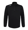 CCM  LOCKER ROOM FLEECE 1/4 ZIP Black Gyerek-melegítőfelső
