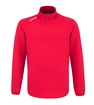 CCM  LOCKER ROOM FLEECE 1/4 ZIP red Férfi-melegítőfelső