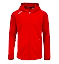 CCM  LOCKER ROOM FLEECE FULL ZIP HOODIE Red Gyerek-melegítőfelső M