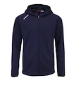 CCM  LOCKER ROOM FLEECE FULL ZIP HOODIE true navy Gyerek-melegítőfelső