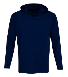 CCM LS Premium Training Hoodie True Navy Férfi-melegítőfelső