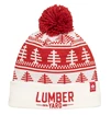 CCM  LUMBERYARD POM KNIT White Sapka