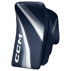CCM Phenom Navy/White Junior Blokkoló kesztyű