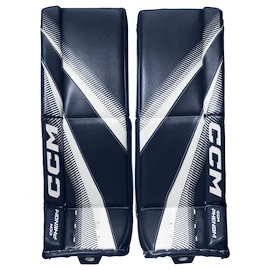 CCM Phenom Navy/White Junior Kapus lábszárvédők