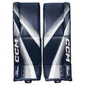 CCM Phenom Navy/White Junior Kapus lábszárvédők 28 + 1 hüvelyk