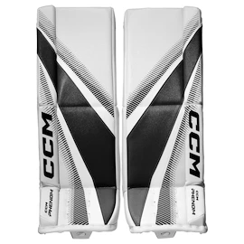 CCM Phenom White/Black Junior Kapus lábszárvédők