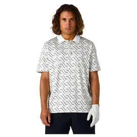 CCM Polo Print Blanc Férfipóló