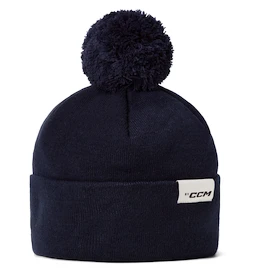 CCM Pom Casual Navy Senior Kötött sapka