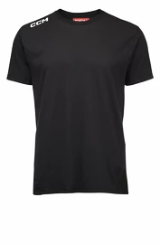 CCM SS Essential Tee Black Férfipóló