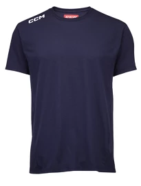 CCM SS Essential Tee navy Gyerekpóló