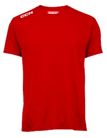 CCM SS Essential Tee red Gyerekpóló