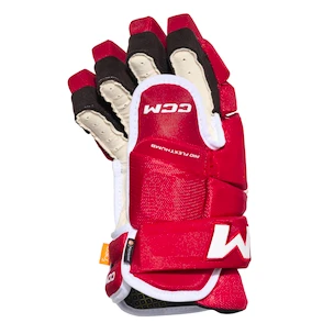 CCM Tacks 4 ROLL PRO 3 Red Senior Hokikesztyűk 13 hüvelyk