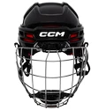 CCM Tacks 70 Combo Black Junior Jégkorong fejvédő