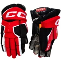 CCM Tacks AS-V Black/Red/White Senior Hokikesztyűk