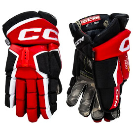 CCM  Tacks AS-V PRO black/red/white  Hokikesztyűk, Senior