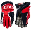 CCM Tacks AS-V PRO Navy/Red/White Junior Hokikesztyűk