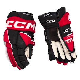 CCM Tacks XF 80 Black/Red/White Senior Hokikesztyűk