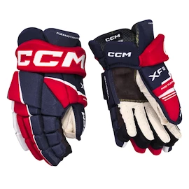 CCM Tacks XF 80 Navy/Red/White Junior Hokikesztyűk