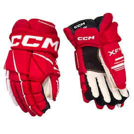 CCM Tacks XF 80 Red/White Senior Hokikesztyűk