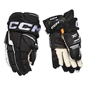 CCM Tacks XF Black/White Junior Hokikesztyűk