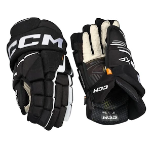 CCM Tacks XF Black/White Junior Hokikesztyűk