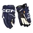 CCM Tacks XF Navy/White Senior Hokikesztyűk