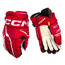 CCM Tacks XF PRO Red/White Senior Hokikesztyűk