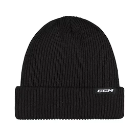 CCM Team Cuffed Beanie Black Sapka