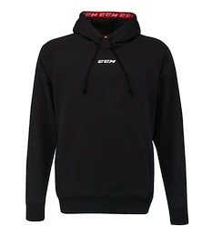 CCM Team Fleece Pullover Hoodie black Gyerek-melegítőfelső