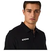 CCM  Team Polo Black Férfipóló