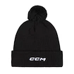 CCM  Team Pom Knit Black Sapka