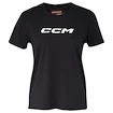 CCM  Team Tee Black Női póló XS